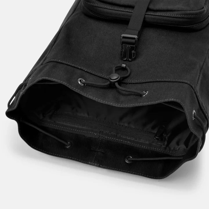 Canvas Backpack for Women in Black