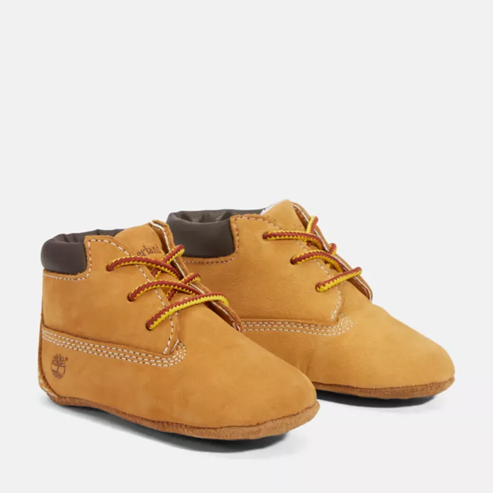 Crib Bootie for Infant in Yellow