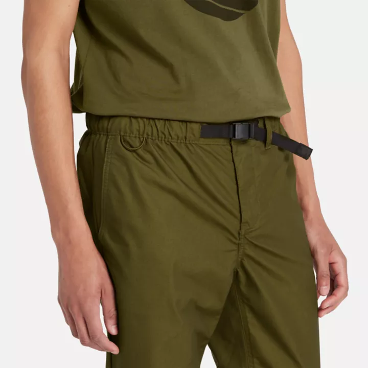 Comfort Stretch Trousers for Men in Green