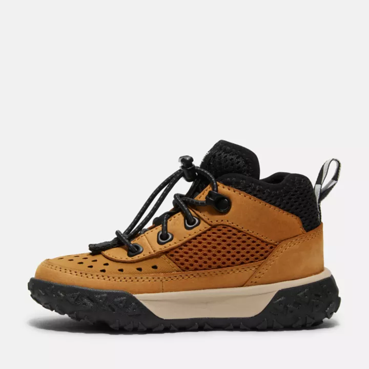 GreenStride Motion 6 Super Oxford Shoe for Toddler in Yellow