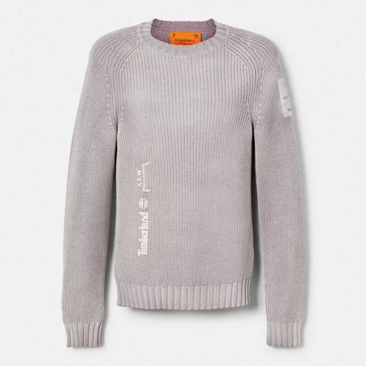 Timberland x A-Cold-Wall Moonscape Jumper in Grey