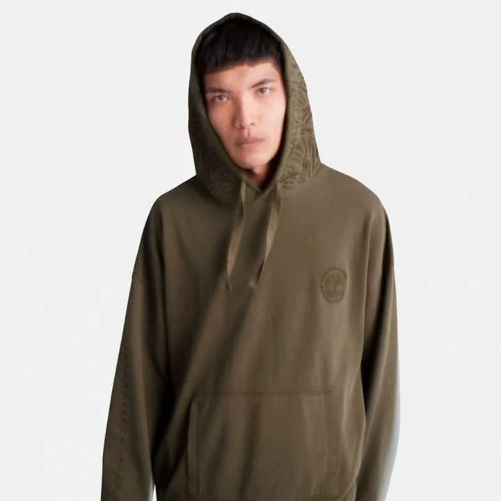All Gender Timberland x CLOT Future73 Pullover Hoodie in Dark Green