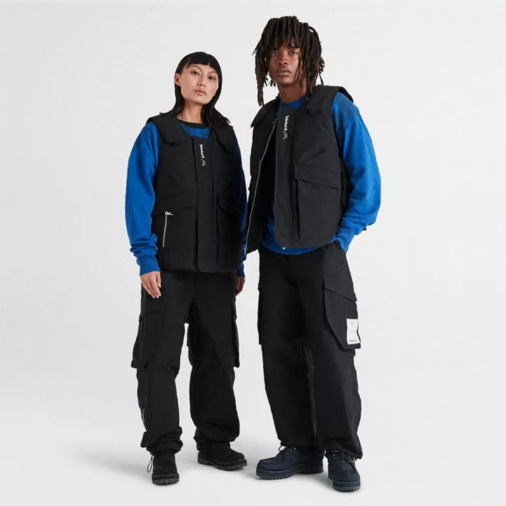 Timberland x A-Cold-Wall Padded Sleeveless Jacket in Black