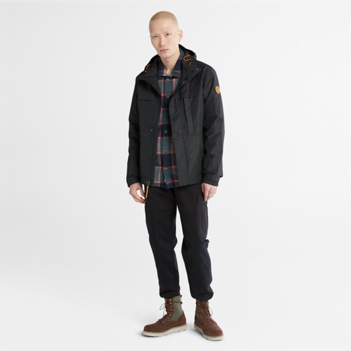 Benton Shell Jacket for Men in Black