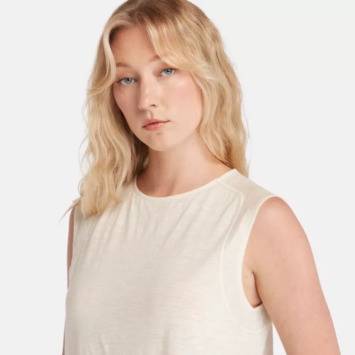 Timberland  x Icebreaker Merino Sleeveless Top for Women in White