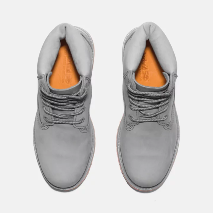 Timberland 50th Edition Premium 6-Inch Waterproof Boot for Women in Grey