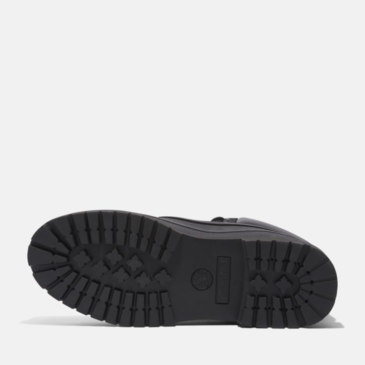 Timberland Heritage 6 Inch Rubber Toe Boot for Men in Black