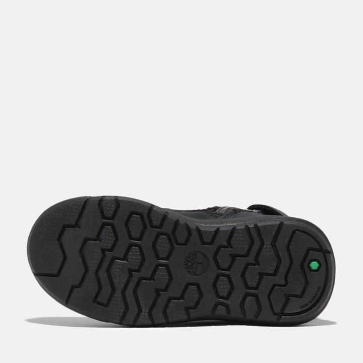 Seneca Bay 6 Inch Side-Zip Boot for Toddler in Black