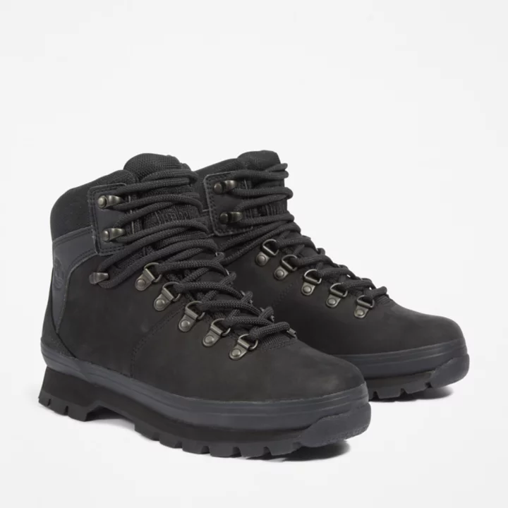 Euro Hiker Waterproof Boot for Women in Black