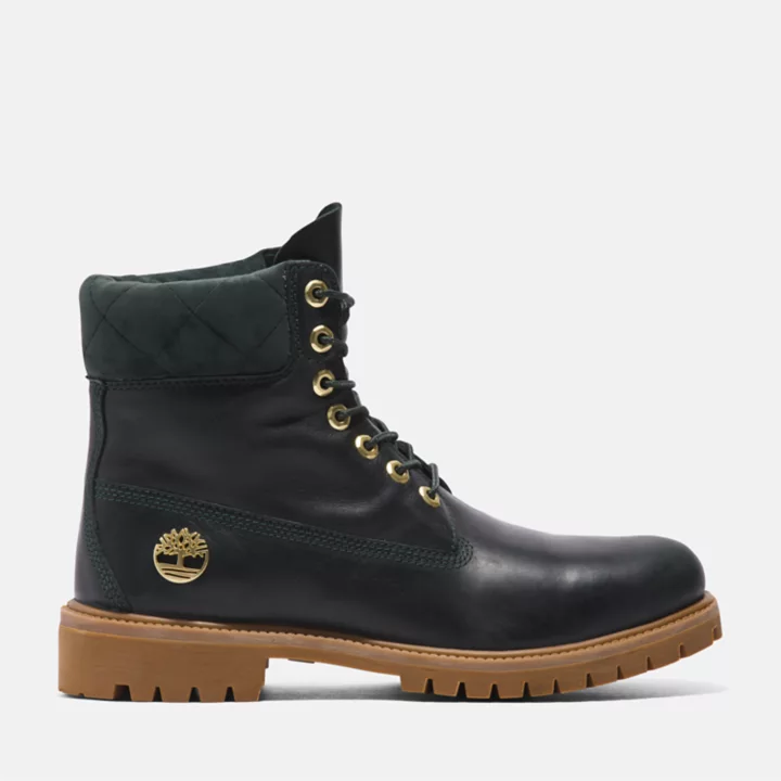 Timberland Premium 6 Inch Boot for Men in Black/Green