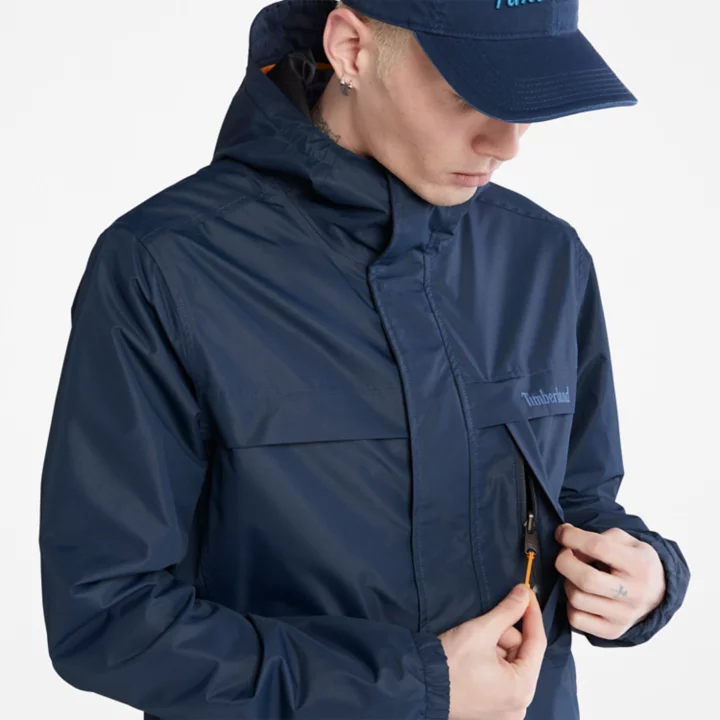 Benton Shell Jacket for Men in Navy