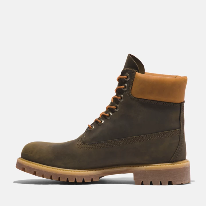 Timberland Premium 6 Inch Boot for Men in Dark Green