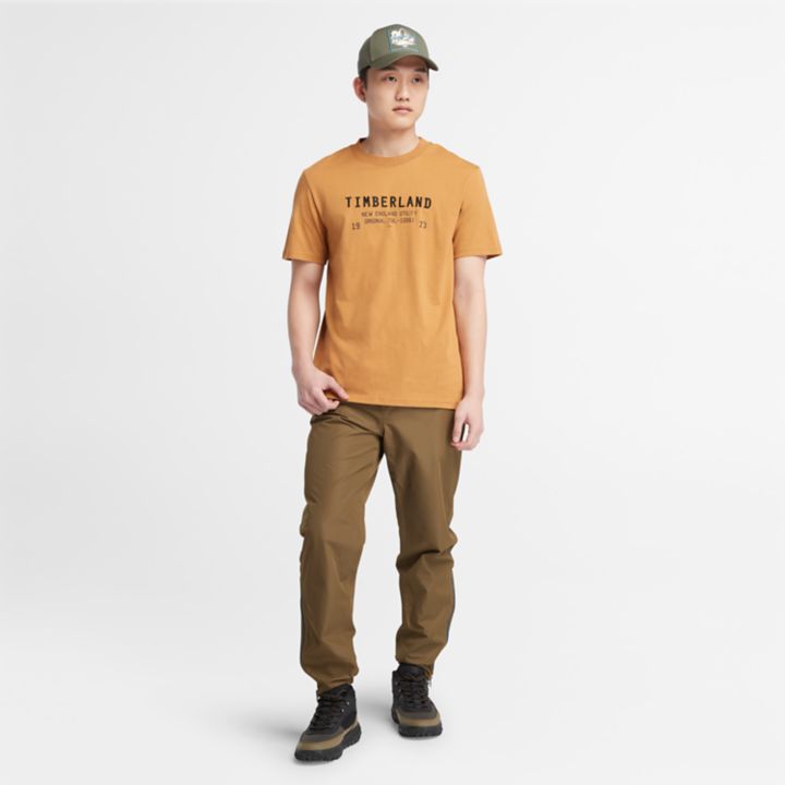 Carrier T-Shirt for Men in Dark Yellow
