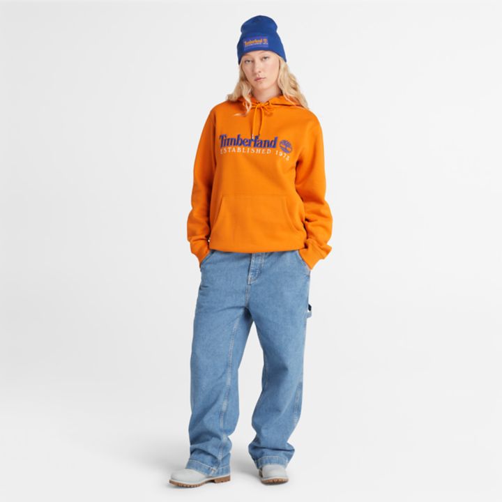 Timberland 50th Anniversary Hoodie Sweatshirt in Orange