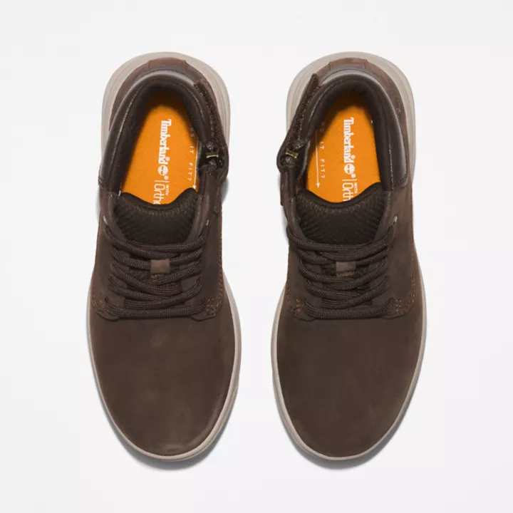 Seneca Bay Chukka Boot for Youth in Dark Brown