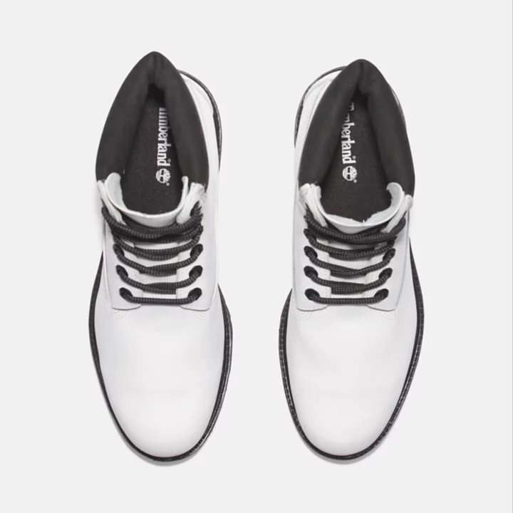 Timberland Premium 6 Inch Boot for Men in White