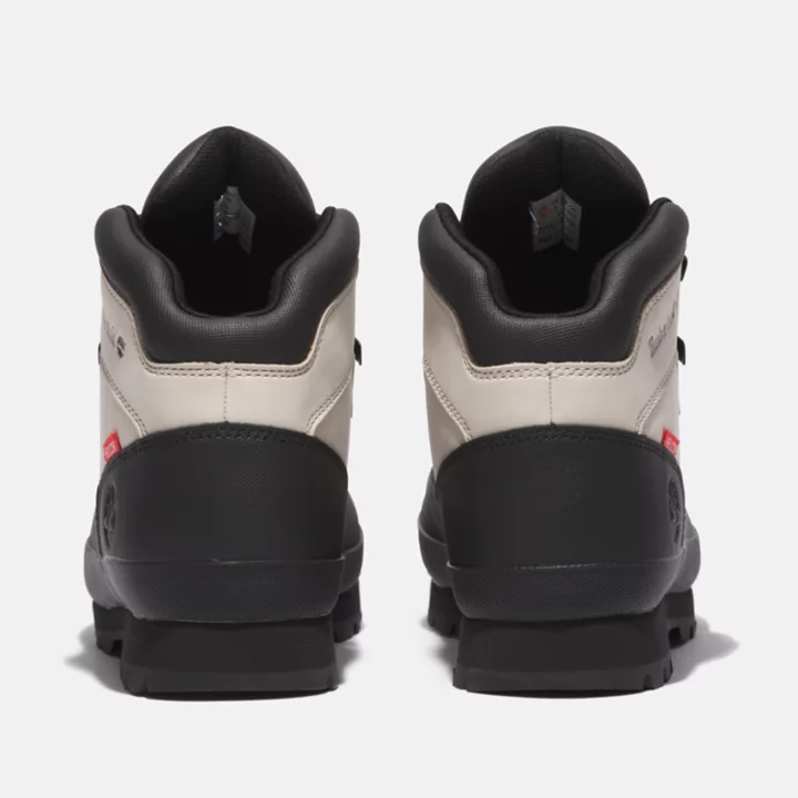 Euro Hiker Leather Boot for Men in Light Grey