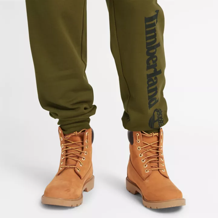 Logo Tracksuit Bottoms for Men in Green