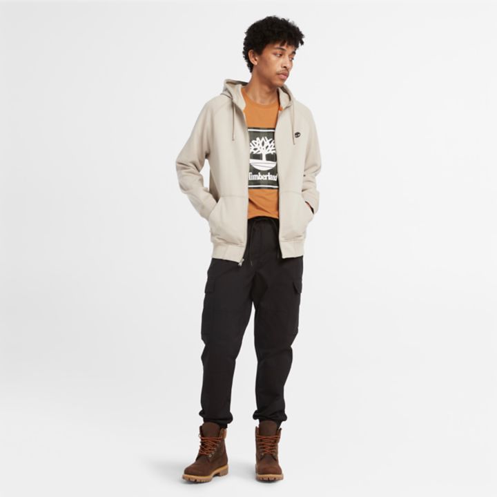 Utility Cargo Jogger for Men in Black