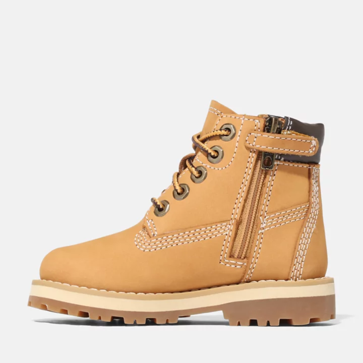 Courma Kid 6 Inch Boot for Toddler in Yellow