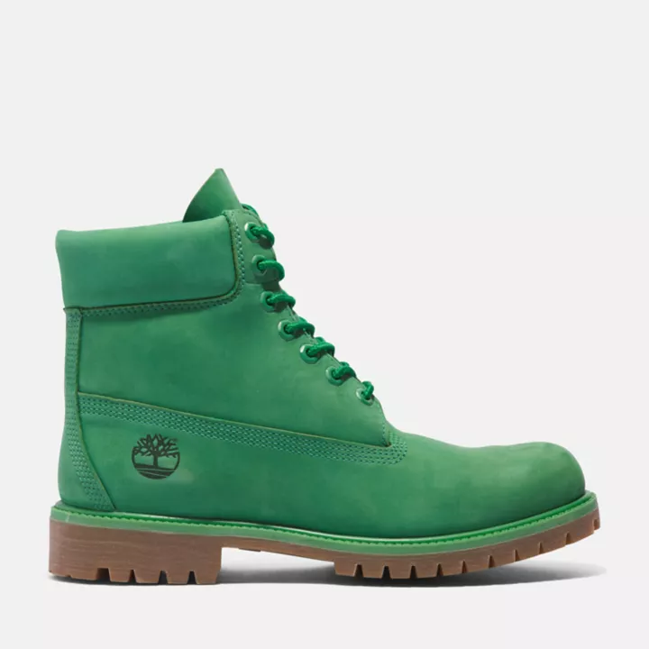 Timberland 50th Edition Premium 6-Inch Waterproof Boot for Men in Green