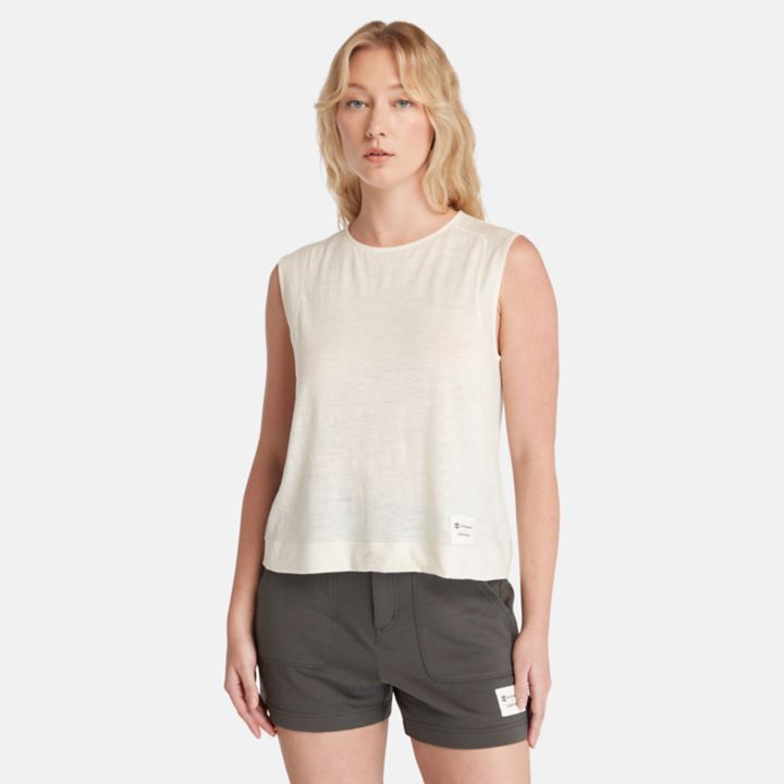Timberland  x Icebreaker Merino Sleeveless Top for Women in White