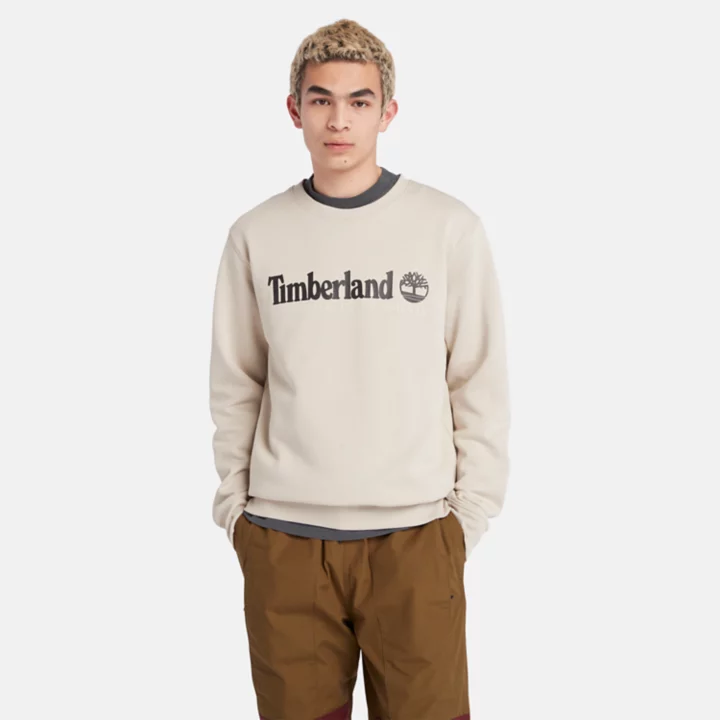 Wind, Water, Earth, and Sky Sweatshirt for Men in Beige
