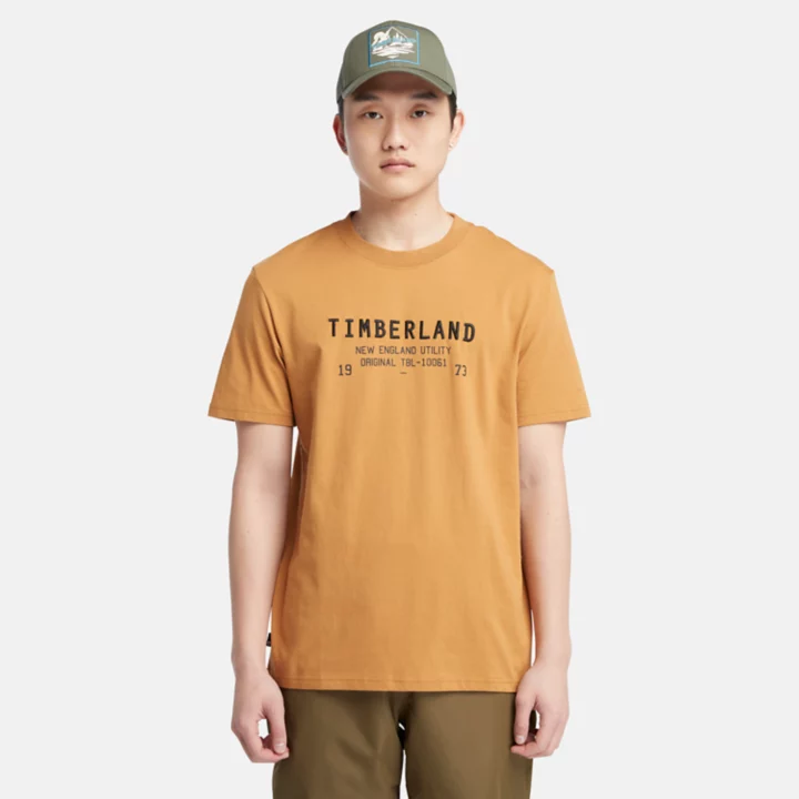 Carrier T-Shirt for Men in Dark Yellow
