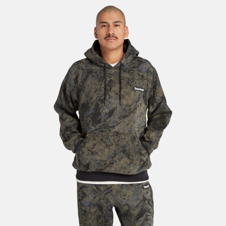 All Gender All-Over Printed Hoodie in Camo