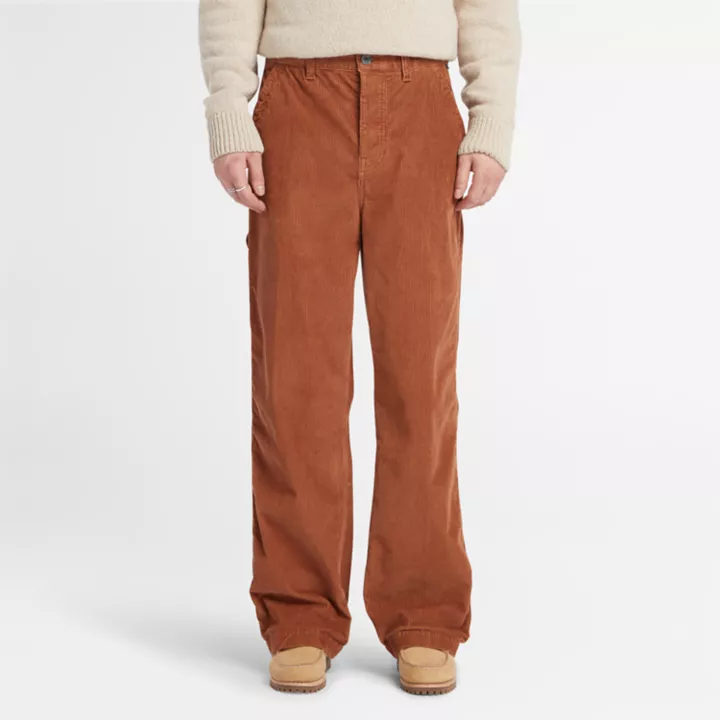 Rindge Carpenter Trousers for Men in Terracotta