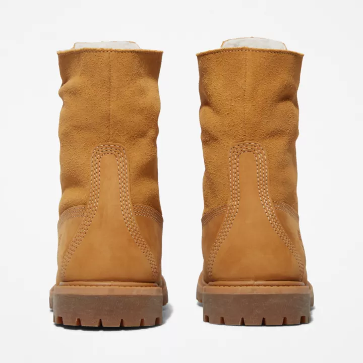 Timberland Authentics Waterproof Roll-Top Boot for Women in Yellow