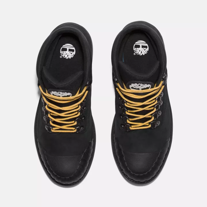 Timberland Heritage Waterproof Rubber-Toe Hiking Boot for Women in Black