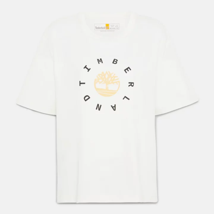 Seasonal Logo T-Shirt for Women in White