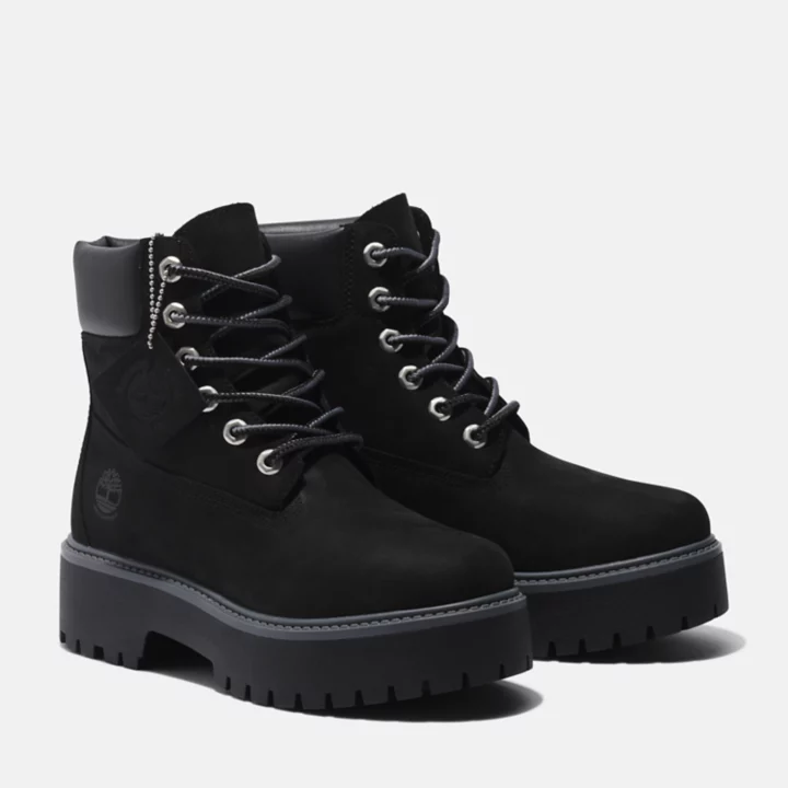 Stone Street Timberland Premium Platform Boot for Women in Black