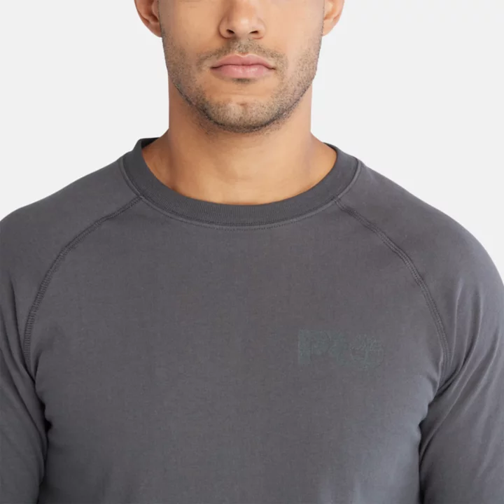 Timberland PRO Core Long-Sleeve T-Shirt for Men in Dark Grey