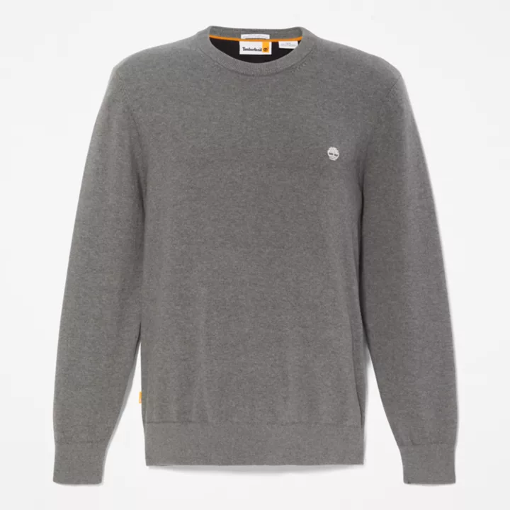Williams River Crewneck Jumper for Men in Dark Grey