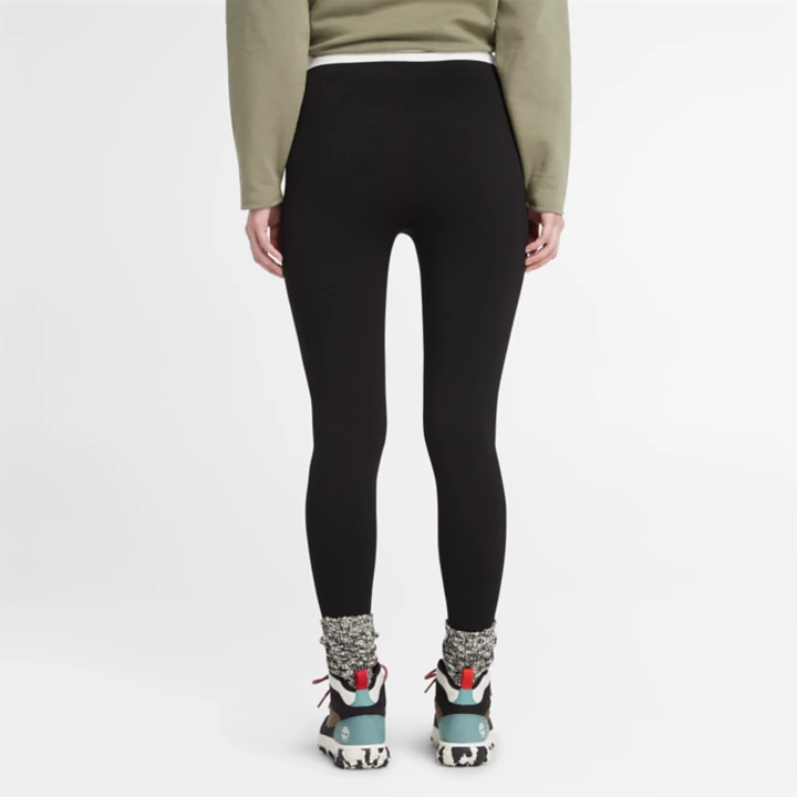 7/8 Seamless Leggings for Women in Black