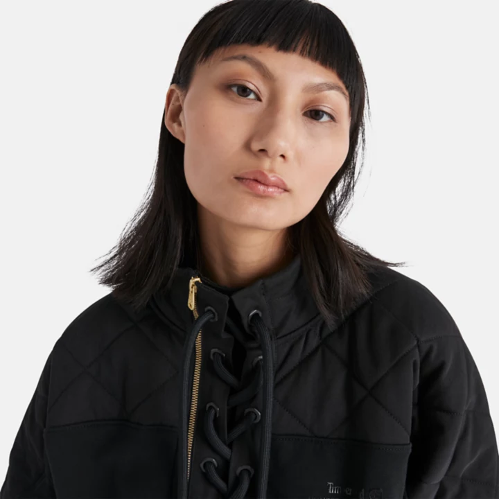 Timberland x Humberto Leon Funnel-neck Sweatshirt in Black