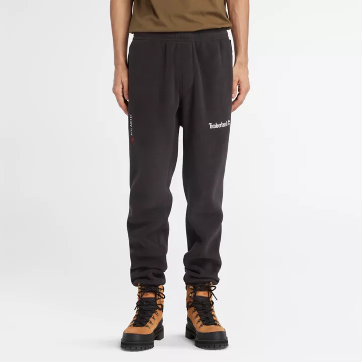 Polartec Fleece Trousers for Men in Black