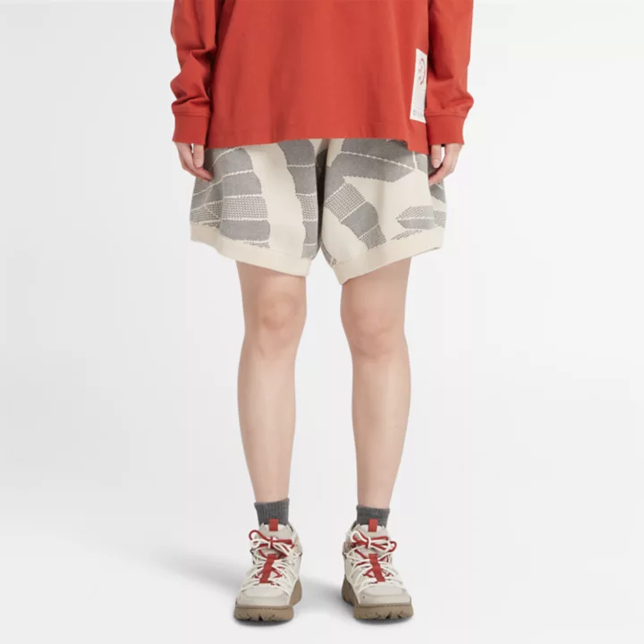 All Gender Earthkeepers by Raeburn Engineered Knit Shorts in Print