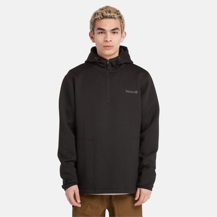 Anti-UV Hoodie Sweatshirt for Men in Black