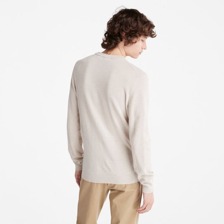 Cohas Brook Crewneck Jumper for Men in Grey