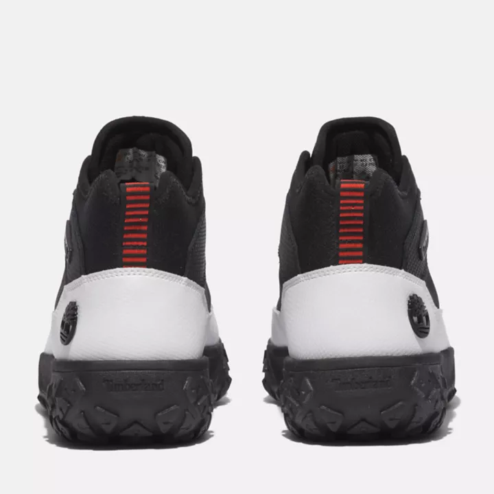 Greenstride Motion 6 Leather Super Oxford for Men in Black