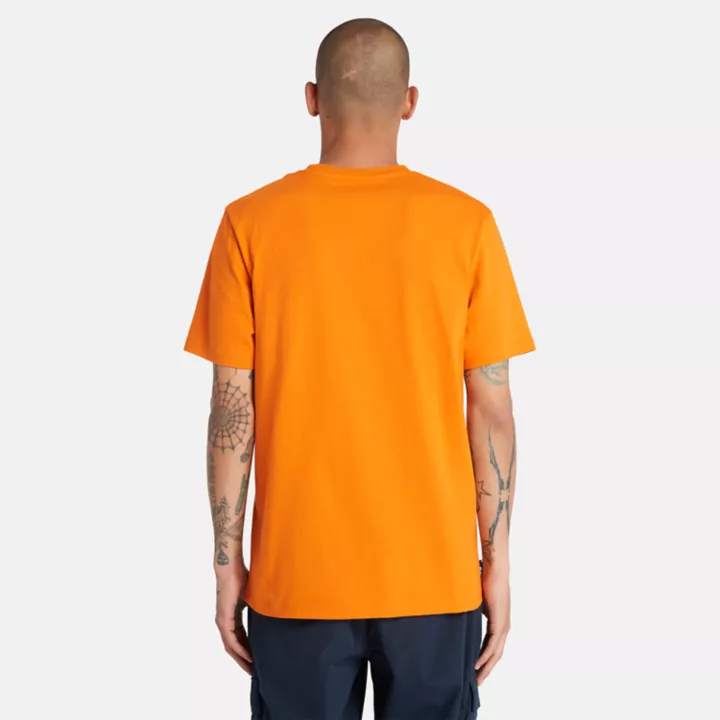 Est. 1973 Crew T-Shirt for Men in Orange
