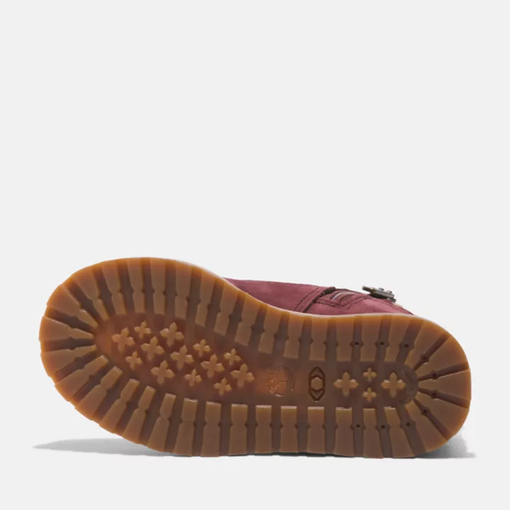 Pokey Pine 6 Inch Boot for Toddler in Burgundy