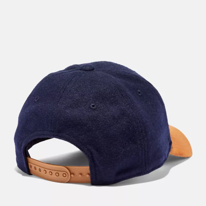 All Gender Vintage-style Baseball Cap in Navy