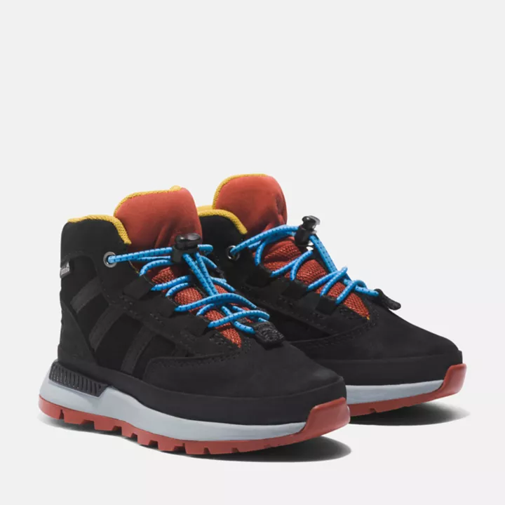 Euro Trekker Mid-Shoe for Toddler in Black