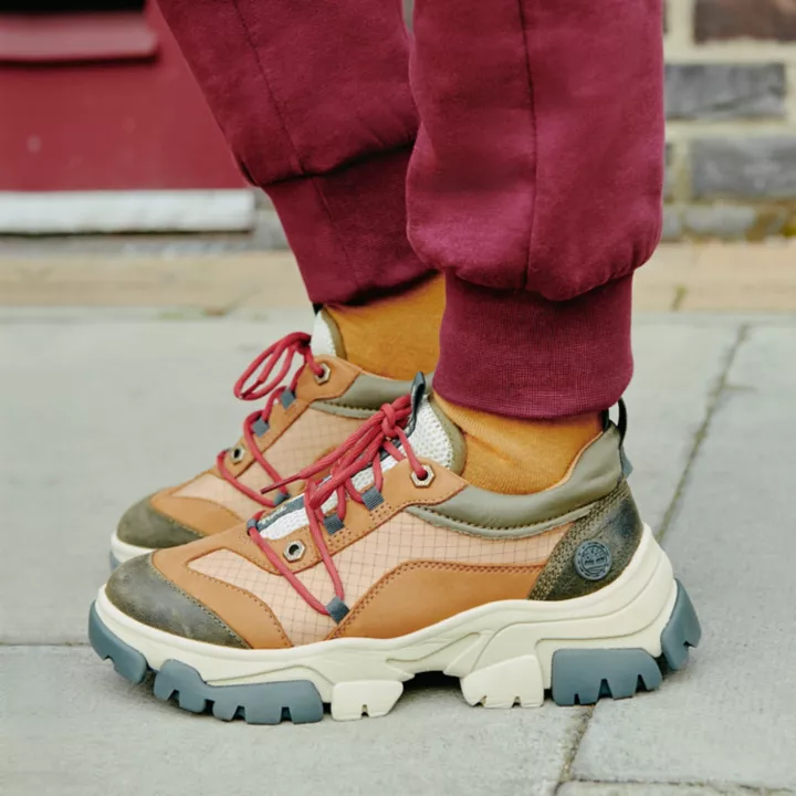 Adley Way Oxford Shoe for Women in Green