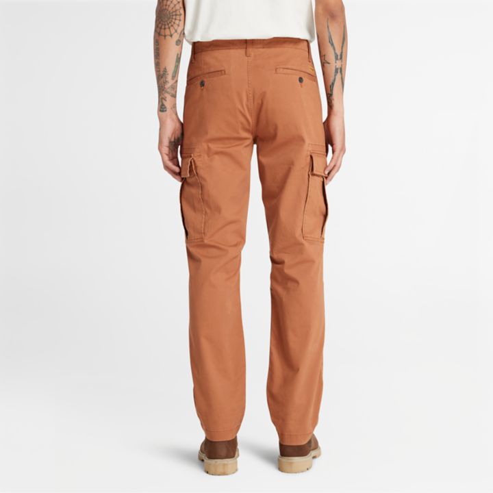 Core Cargo Trousers for Men in Brown