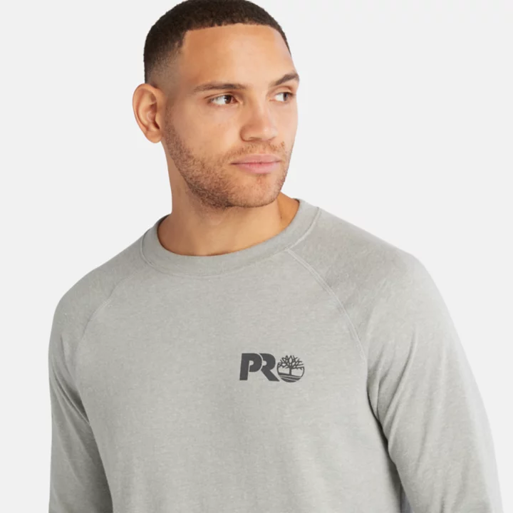 Timberland PRO Core Long-Sleeve T-Shirt for Men in Grey